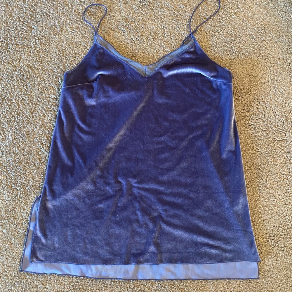 Free People Velvet Tank Top
